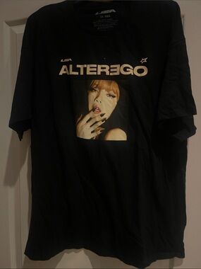 NWT ALTEREGO Graphic Tee in Black